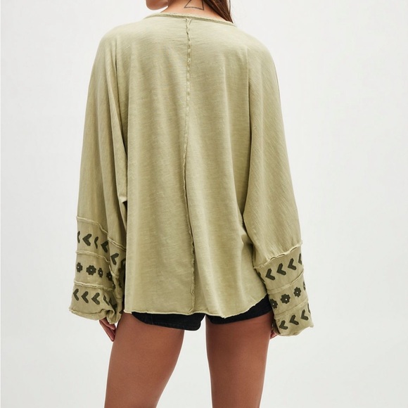 Free People Embroidered Top - Picture 3 of 4